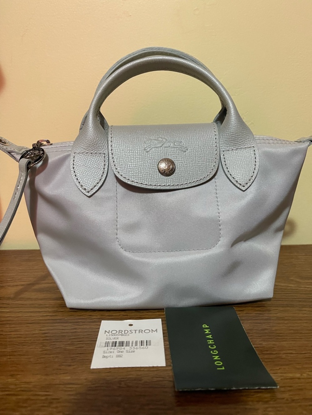 Longchamp Extra Small Le Pliage Crossbody Bag - Picture 7 of 8
